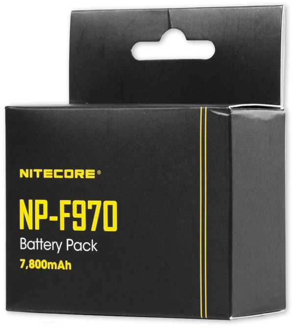 Nitecore NP-F970 akumuliatorių blokas 7800mAh 56.2Wh
