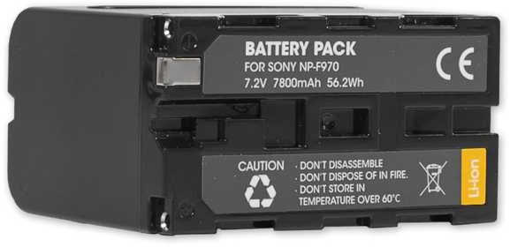 Nitecore NP-F970 akumuliatorių blokas 7800mAh 56.2Wh