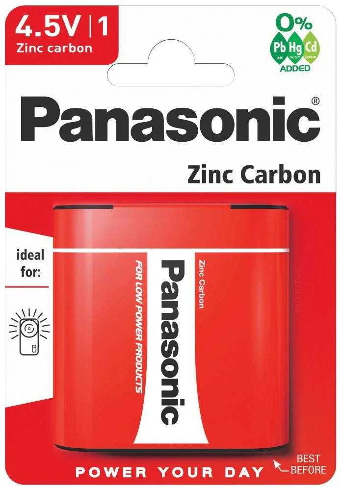 Baterija - Panasonic 3R12 Cinko-Anglies 4.5V 114g