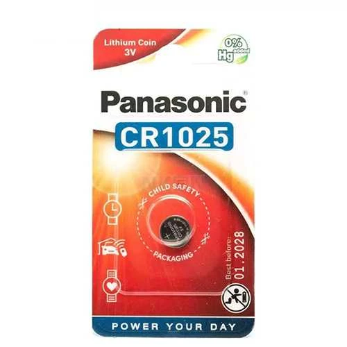 Panasonic CR1025 monetos tipo baterija pakuotėje