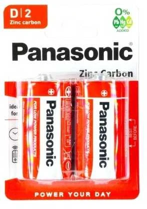 Galv.vnt. Panasonic Zinc R20-2BP
