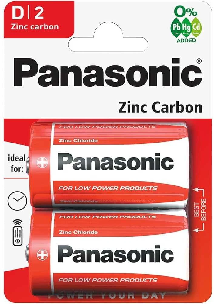 Galv.vnt. Panasonic Zinc R20-2BP