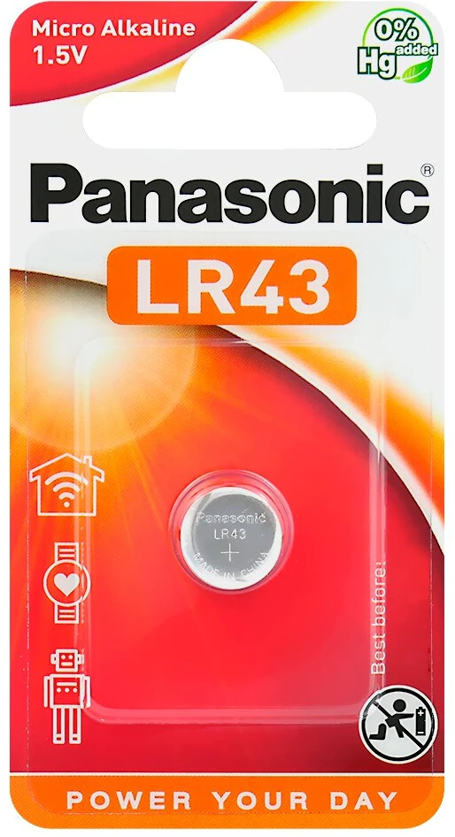 1 Panasonic LR 43