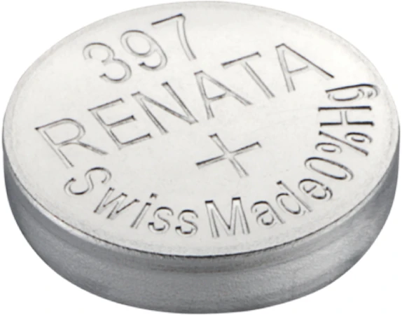 Baterija - Renata 397 (SR726SW) 1.55V Sidabro Oksidas 10 vnt.