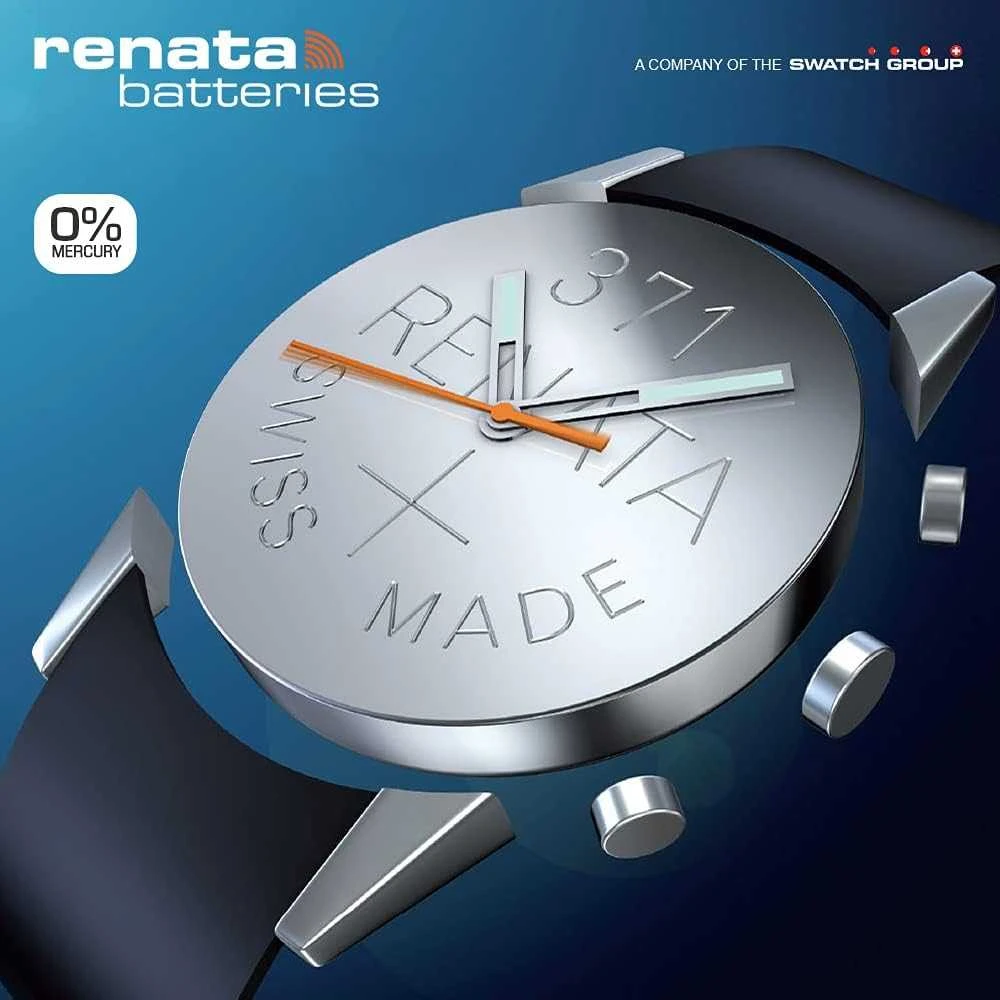 Baterija - Renata 397 (SR726SW) 1.55V Sidabro Oksidas 10 vnt.