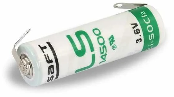 Baterija - Saft Ls14500 Aa 3,6v 2600mah Ličio 1 Vnt.
