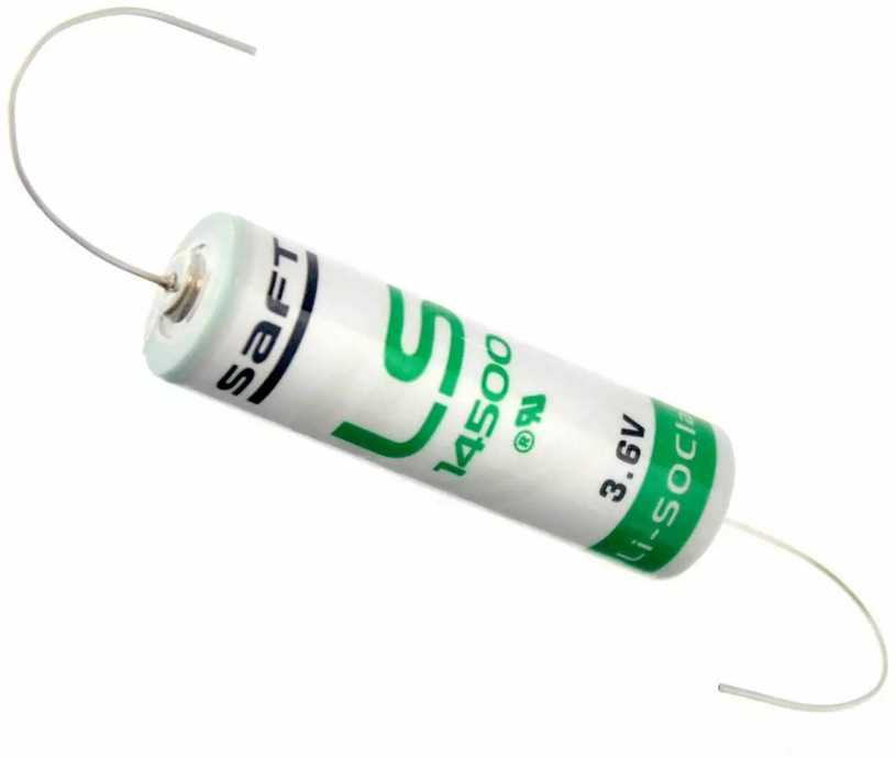 Ličio Baterija - Saftls14500 AA 3,6V 2600mAh Mit Axialdraht 1 Vnt.