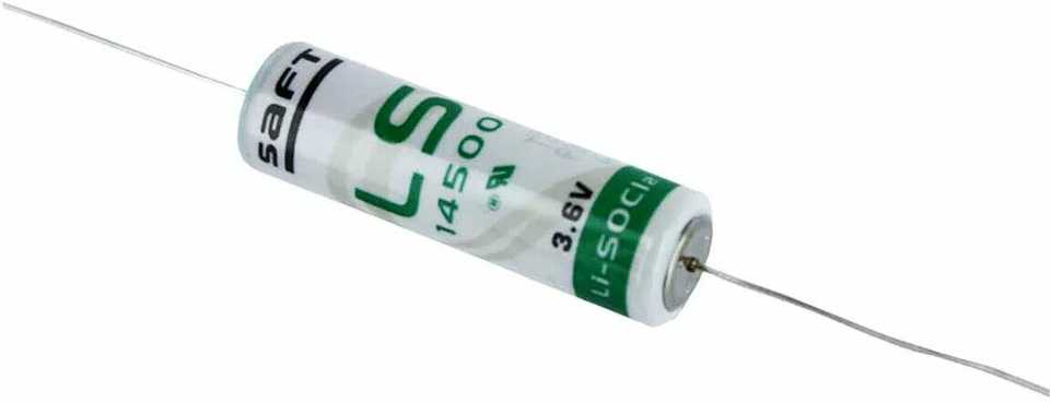 Ličio Baterija - Saftls14500 AA 3,6V 2600mAh Mit Axialdraht 1 Vnt.