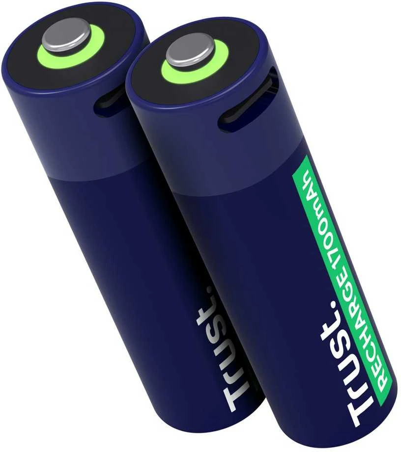 Baterija - Trust 25584 Įkraunama AA 1700 mAh 800 Ciklų