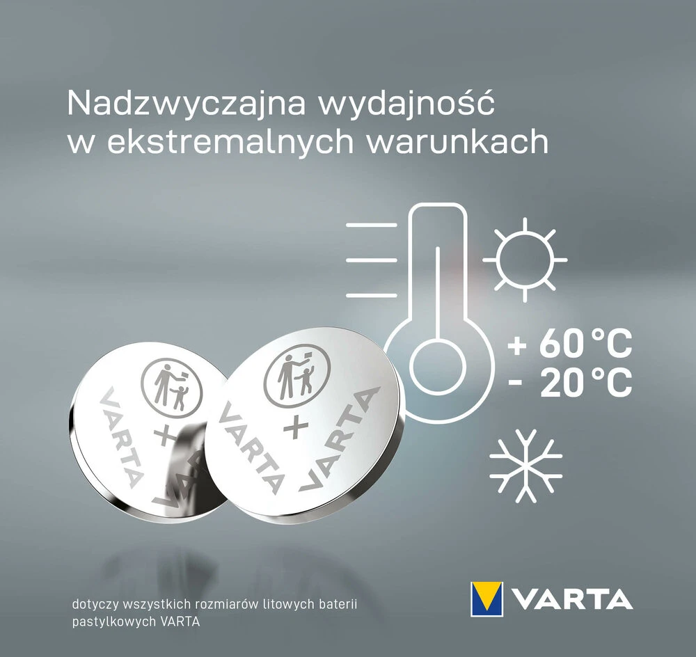 Varta CR2016 ličio baterija 3v 2 vnt