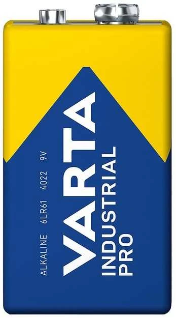 Baterija - Varta 9 V Industrial Pro šarminės baterijos, 20 vnt.