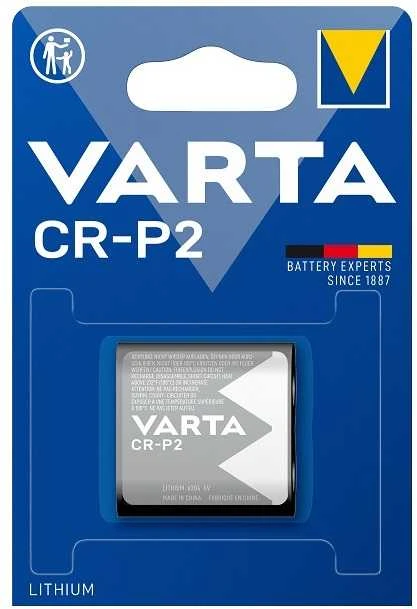 Varta CR-P2 ličio baterija pakuotėje
