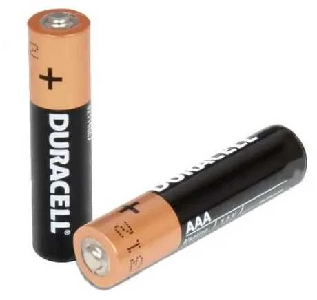 Baterijos – Duracell AAA Basic LR03 1,5 V šarminės baterijos, 18 vnt.