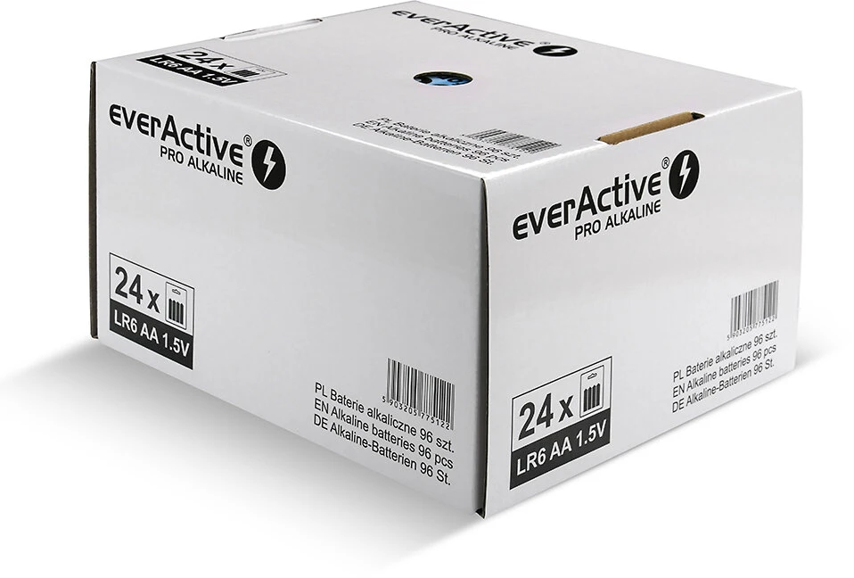 Baterijos – Duracell Ekranas LR6 AA Pro Šarminės, 3 000 mAh, 24 × 4 vnt.