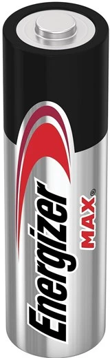 Baterija - Energizer Alkaline Max AA 4 Vnt., Juoda, Sidabrinė