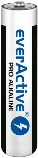 Baterija - EverActive LR03 4BL Pro Šarminės Baterijos 1 250 mAh, 10 Metų Tinkamumo Laikas