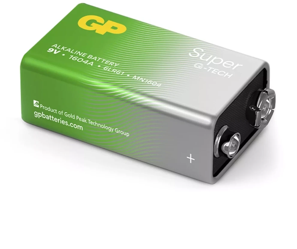 Gp Batteries Baterijos GP 6LR61 Super Alkaline (G-TECH) 1 vnt.