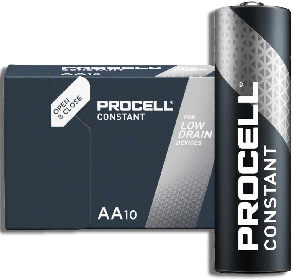 Duracell Procell Constant Power LR6 AA 1,5V 3125mAh elementas, 10 vnt.