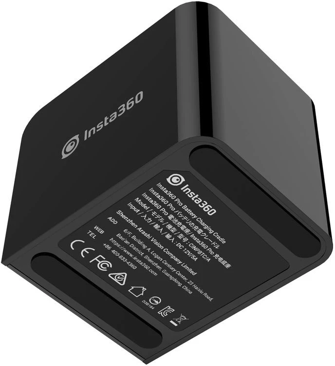 Baterijų Įkrovimo Stotelė - Insta360 Pro Įkrovimo Stotelė, Skirta Pro Ir Pro 2, 2 Baterijoms, LED