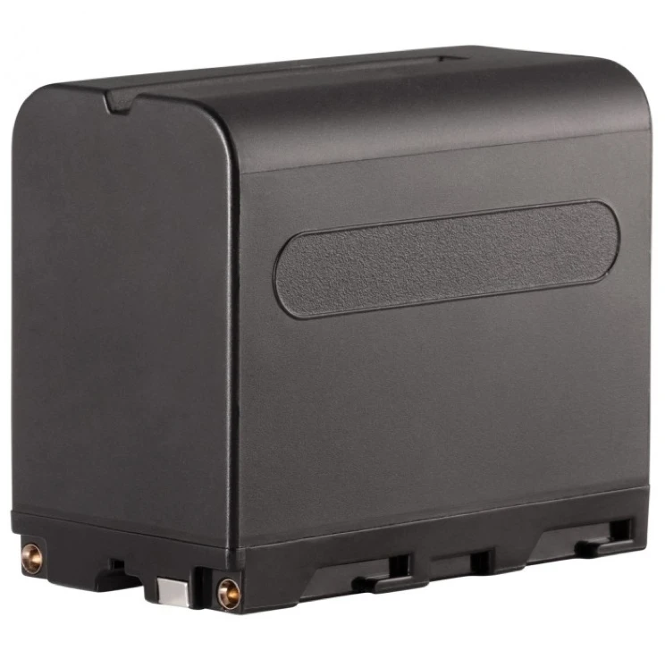 Baterijų Rinkinys - Westcott NP F970 Dviejų Baterijų Rinkinys su Dviejų USB Įkrovikliu 6600mAh Juodas