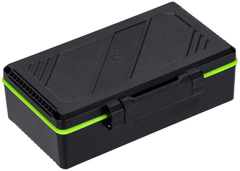 Baterijų saugojimo dėžė - JJC KCB 21X23A ABS plastikas, EVA putų skyriai