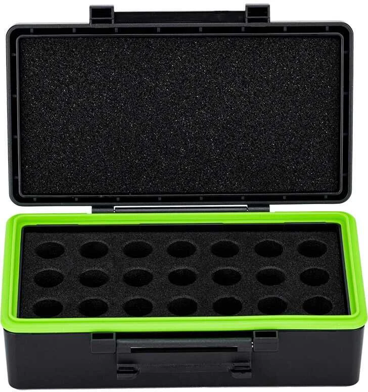 Baterijų saugojimo dėžė - JJC KCB 21X23A ABS plastikas, EVA putų skyriai