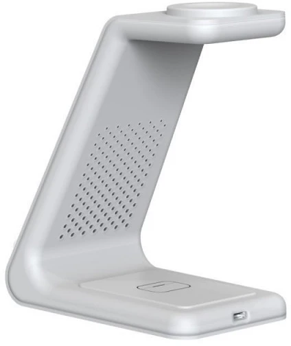 Įkrovimo stotelė Tech-Protect QI15W-A36 3in1 – balta