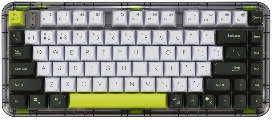 ASUS KD201 Jelly75 Volt Žalias Belaidė klaviatūra