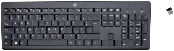 HP 230 Belaidė klaviatūra - Juodas - US ENG