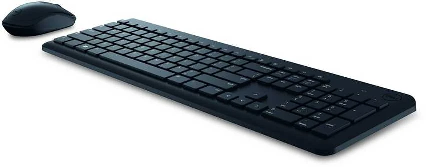 Dell Klaviatūra ir pelė | KM3322W | Klaviatūros ir pelės rinkinys | Wireless | Batteries included | Belaidė jungtis | Ukrainian | Juodas