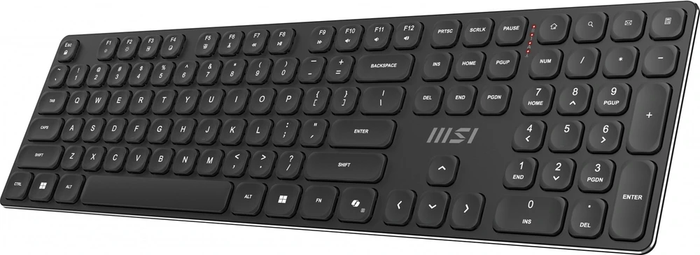 Klaviatūra MSI | FORGE K210 | Klaviatūros ir pelės rinkinys | Wireless | su pele | US | Scissor | Juodas