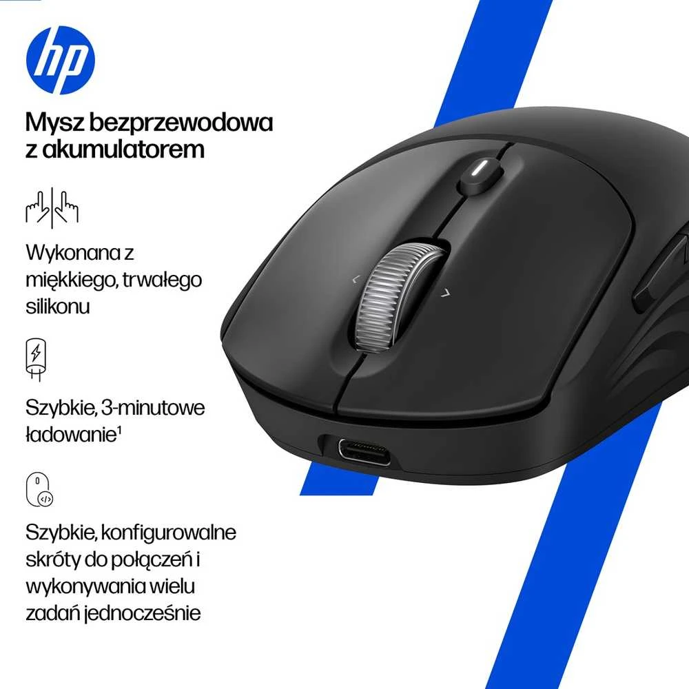 „Hewlett Packard“ (HP) įkraunama belaidė pelė „HP 700“