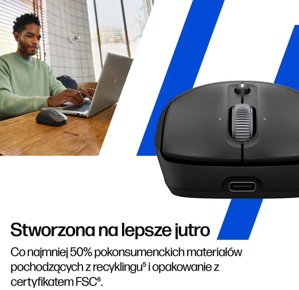 „Hewlett Packard“ (HP) įkraunama belaidė pelė „HP 700“