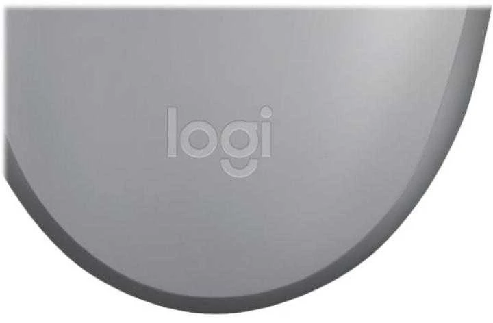 Tyli pelė su laidu Logitech M110, Pilka