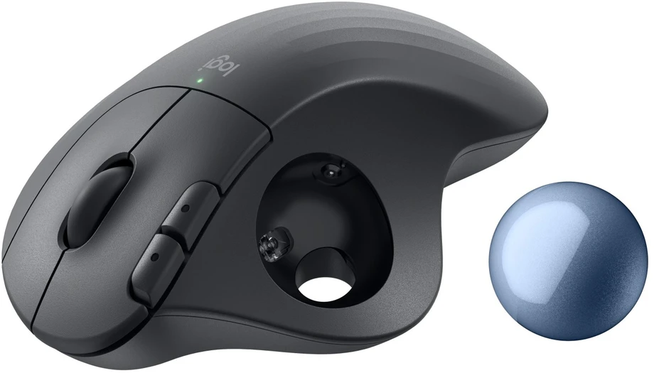„Logitech M575S“ belaidė rutulinė pelė