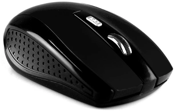 Belaidė optinė ergonomiška pelė Media-Tech RATON PRO MT1113K, tinka kairiarankiams ir dešiniarankiams, Nano USB adapteris, 1600DPI, juoda