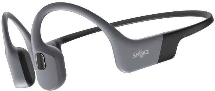 Shokz OpenSwim Pro plaukimo ausinės su kaulų laidumo technologija, USB-C, pilkos spalvos