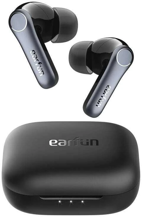 Belaidės ausinės TWS EarFun Air Pro 4, ANC (juoda)
