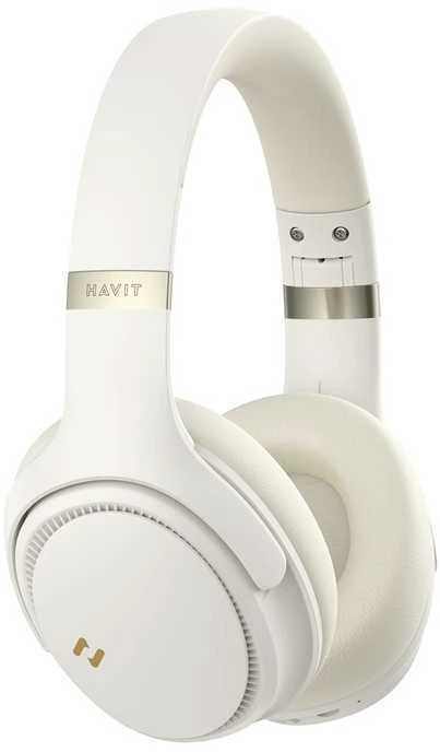 Havit H630BT PRO - Bluetooth ausinės with ANC (Butter-geltona)
