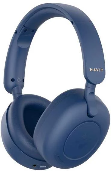 Havit H655BT - Bluetooth belaidės ausinės (mėlynas)