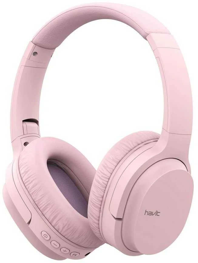 Havit I62 belaidės on-ear ausinės Rožinė