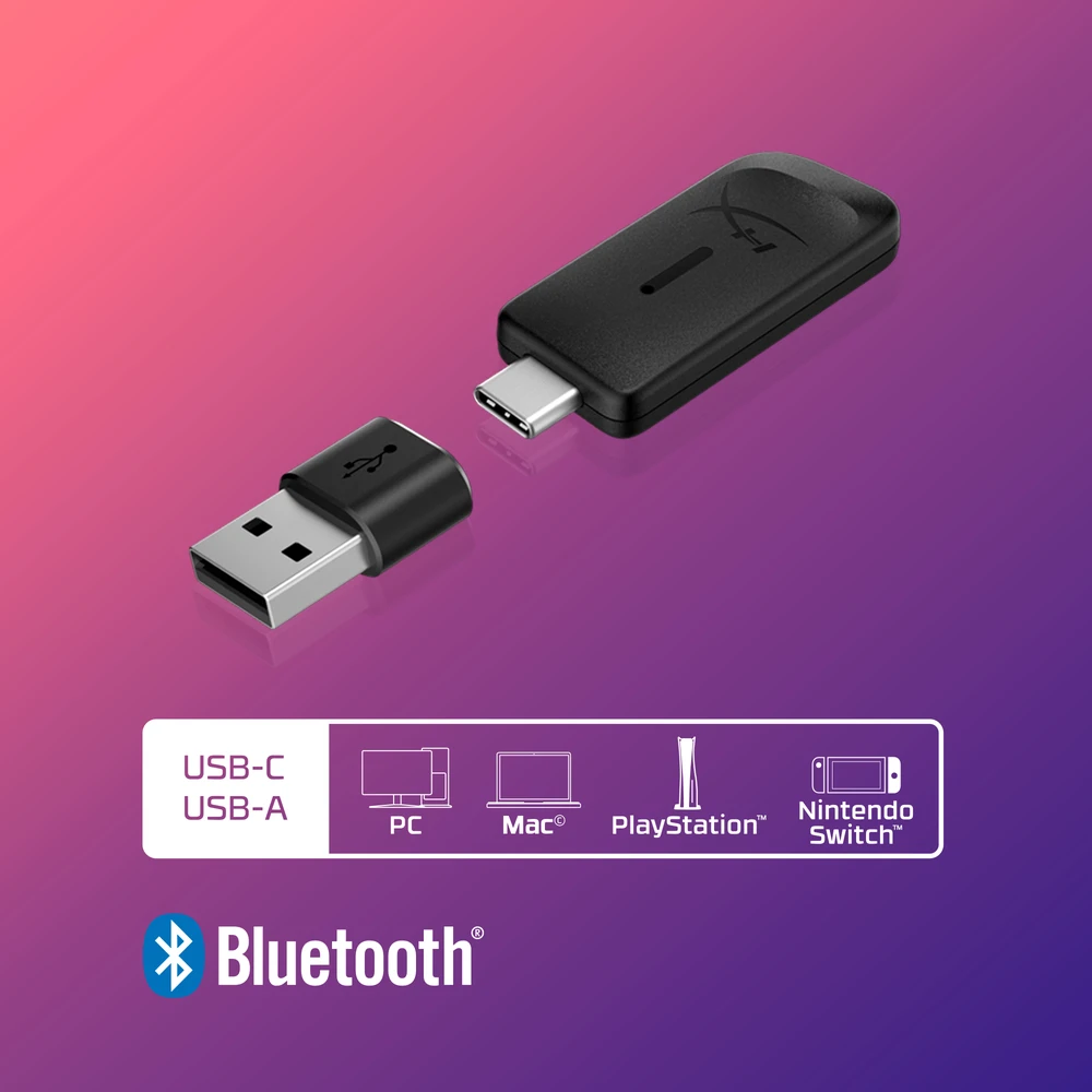 Belaidės Ausinės - HyperX Cloud III S, 120H 2.4GHz, 200H Bluetooth, Juoda