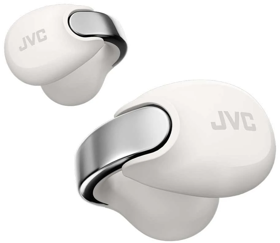 JVC HA-NP1TWU - open-back TWS earcuff ausinės, baltas