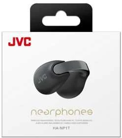 JVC, HA-NP1T-BU juodos sp. dinaminės ausinės