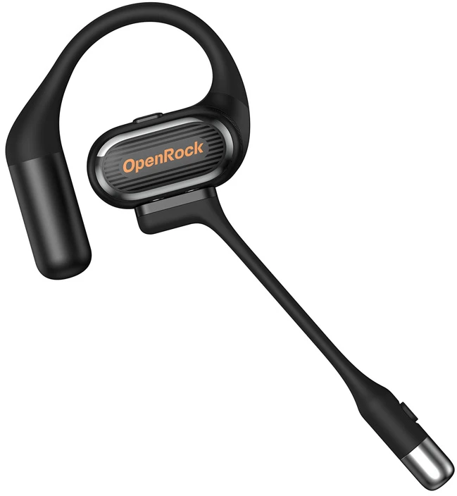Ausinės Oneodio OpenRock Link 20 – Sport Open Belaidės earbus, Detachable microphone, Bluetooth, Juodas