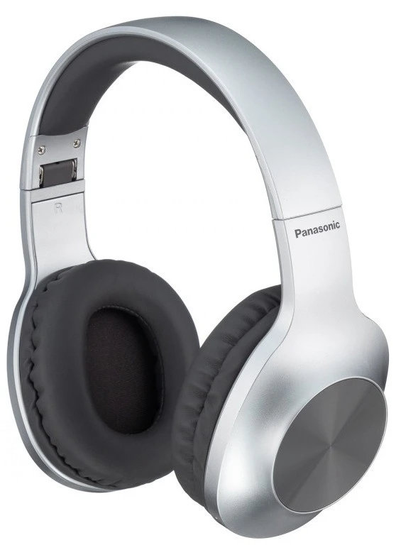 Belaidės ausinės - Panasonic RB-HX220B Bluetooth 5.0 40 mm Extra Bass USB-C Sidabrinės