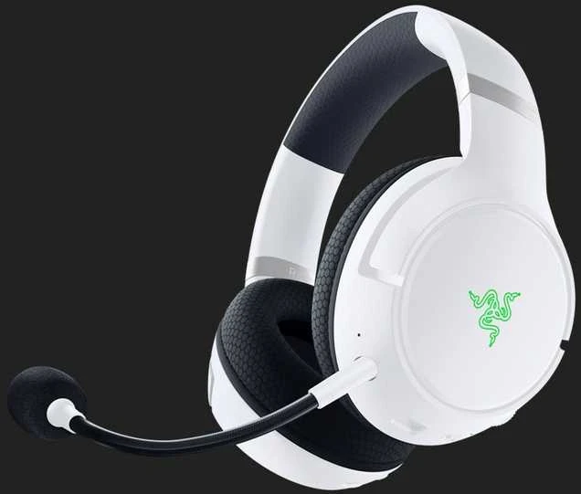 Belaidės Žaidimų Ausinės Razer Kaira Pro skirtos Xbox Series X ir mobiliems Xbox žaidimams, Baltos