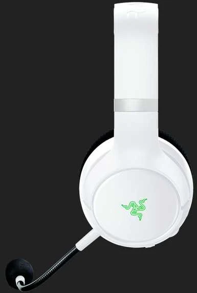 Belaidės Žaidimų Ausinės Razer Kaira Pro skirtos Xbox Series X ir mobiliems Xbox žaidimams, Baltos