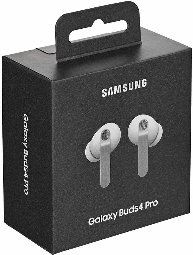 Samsung Galaxy Buds4 Pro ausinių pakuotė