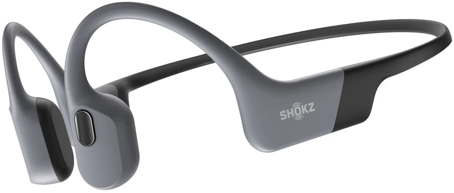 Belaidės Ausinės - SHOKZ OpenSwim Pro Bluetooth 5.4 IP68 Atsparios Vandeniui Pilkos